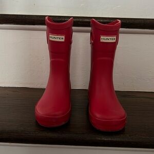 Hunter kids rain boots